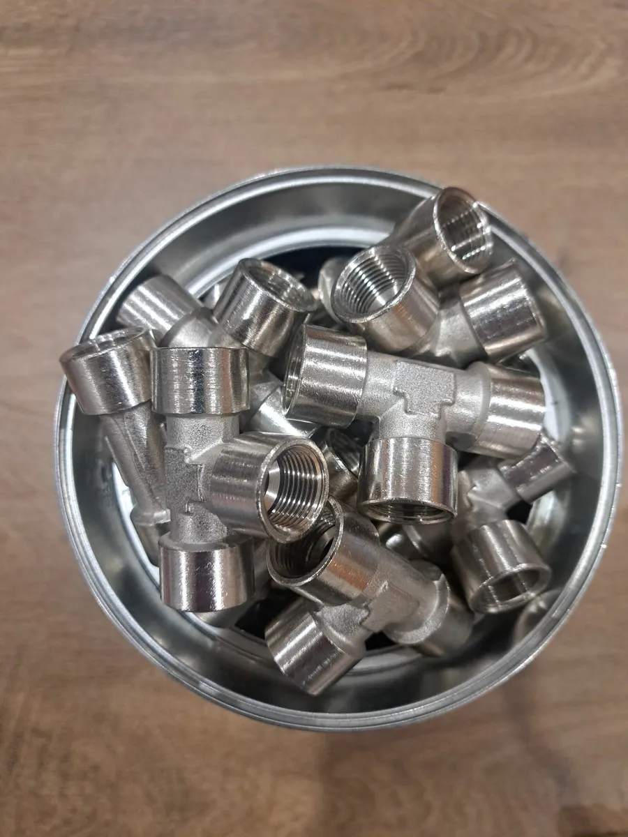 Nickel coated brass fittings - Image 2