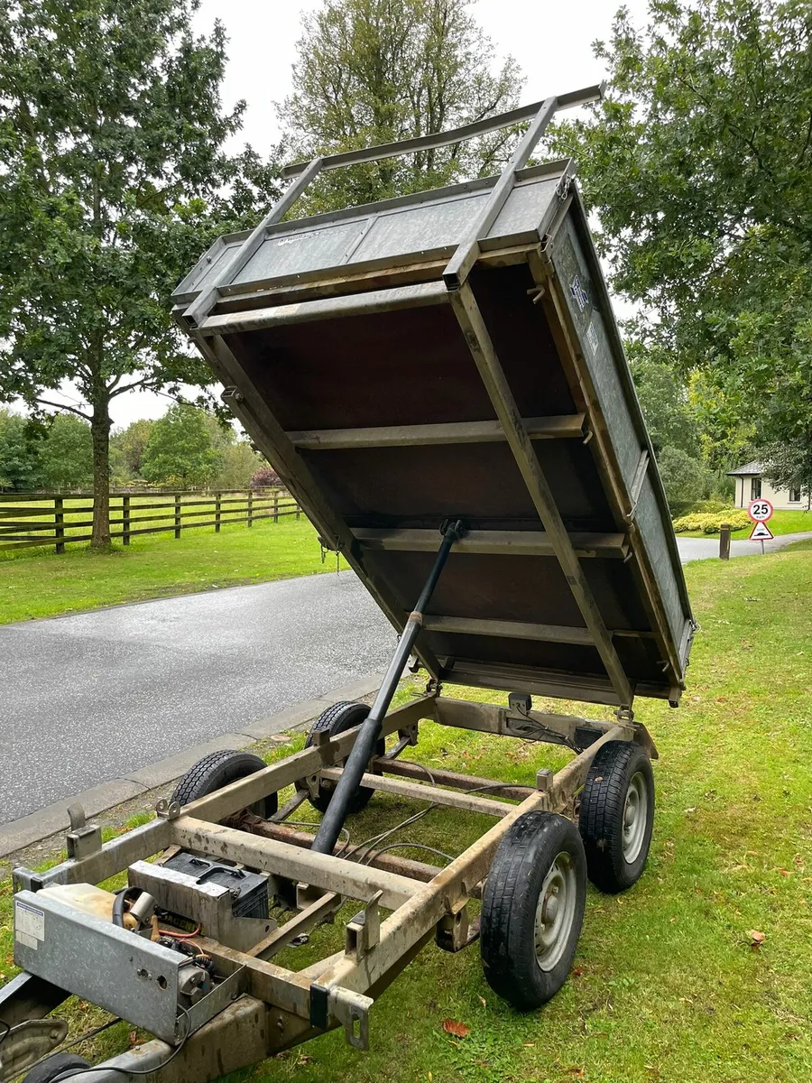 8 x 5 Ifor Williams Tipper Trailer in- PWO - Image 3