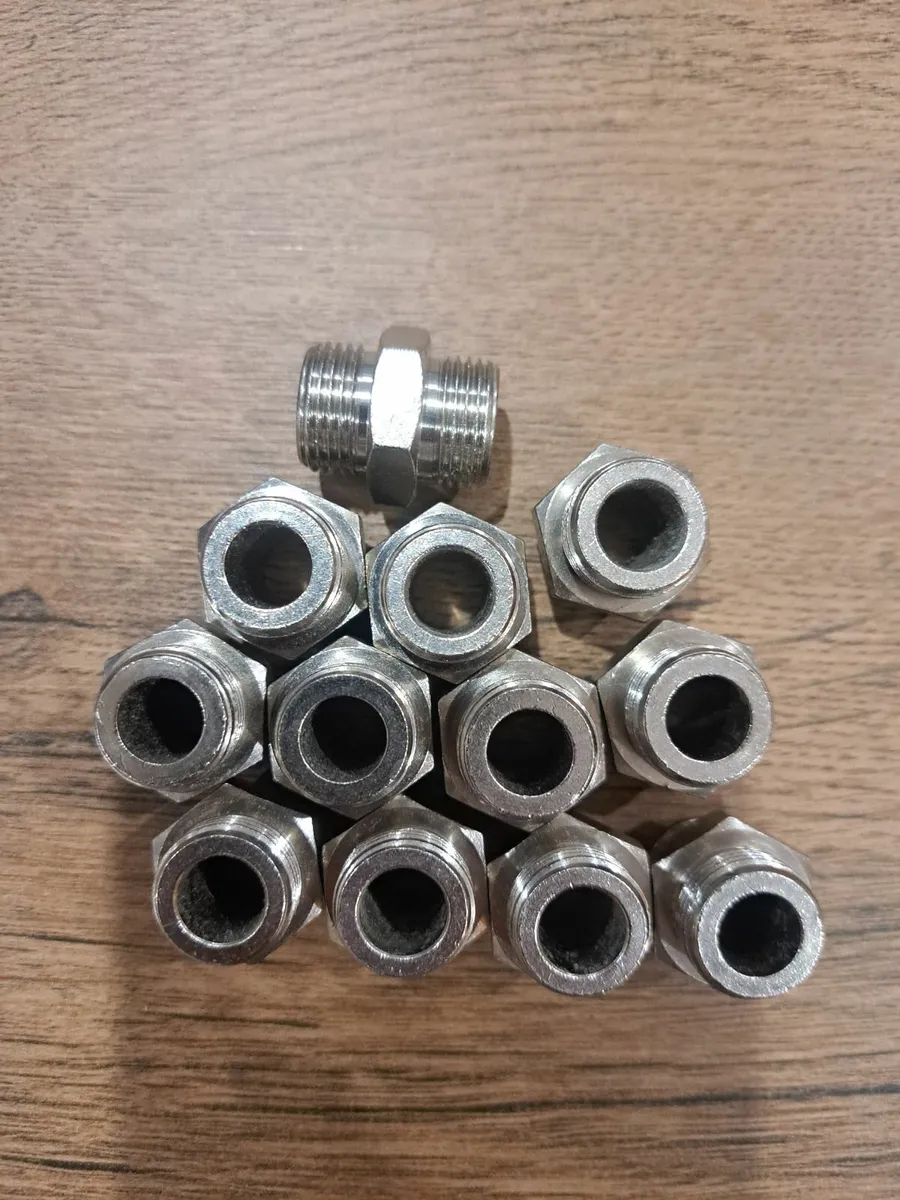 Nickel coated brass fittings - Image 4