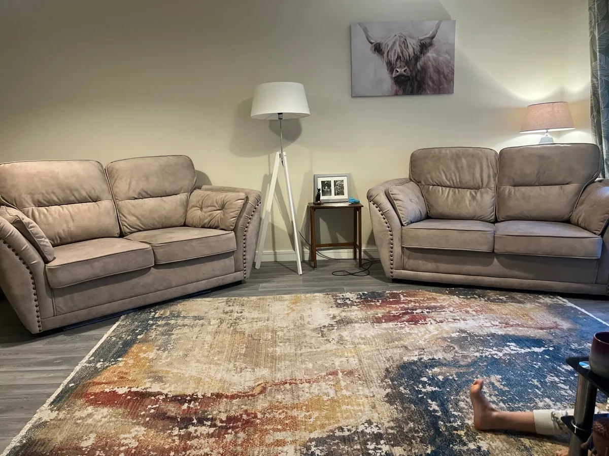 2 Sofas for sale - Image 1