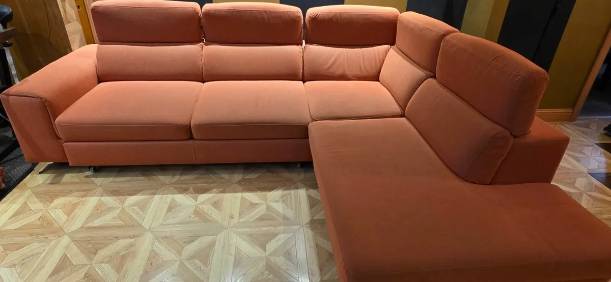 For Sale: Stylish Corner Sofa Bed with Storage - Image 1