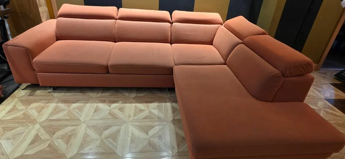 For Sale: Stylish Corner Sofa Bed with Storage - Image 2