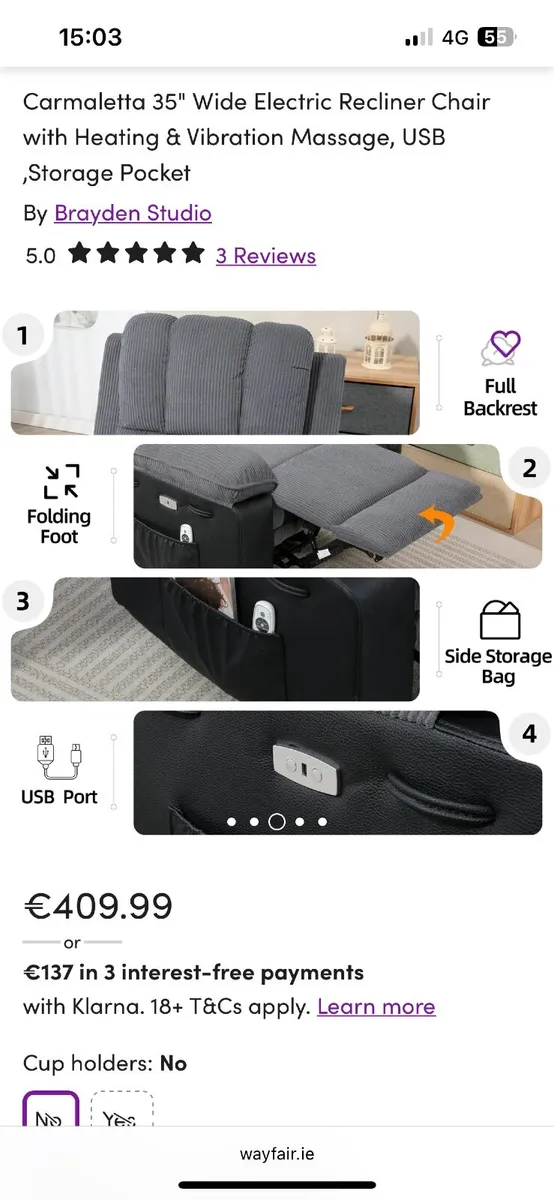 Reclinabile chair - Image 4
