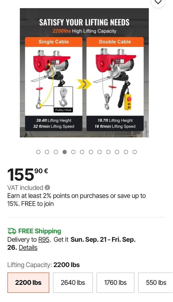 Electric Hoist - Image 3