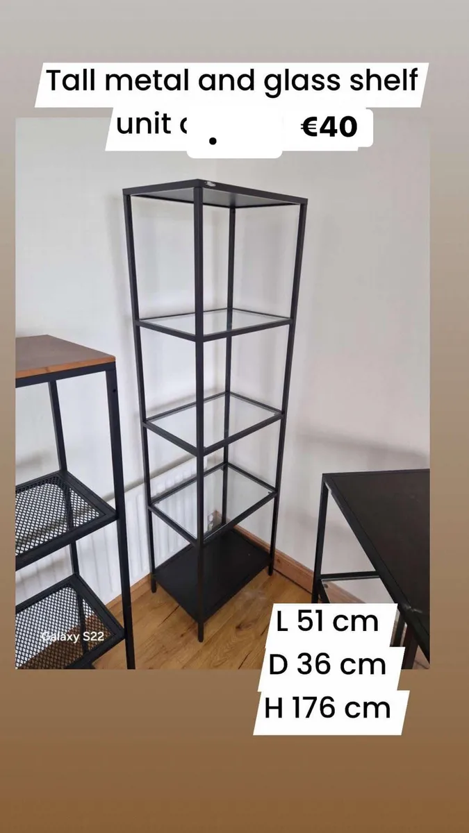 2 shelf units - Image 2