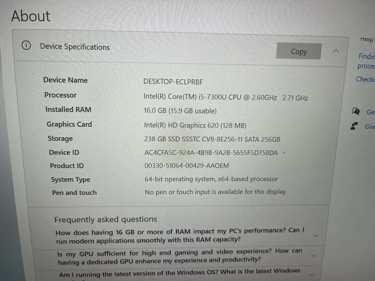 Dell laptop 7420 - Image 2