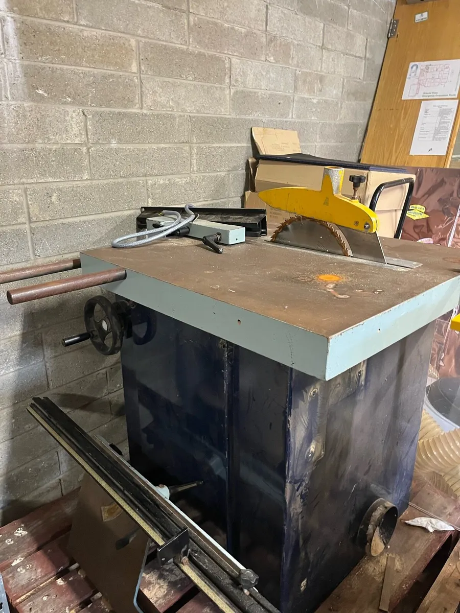 Table saw, planer/thicknesser, pillar drill - Image 2