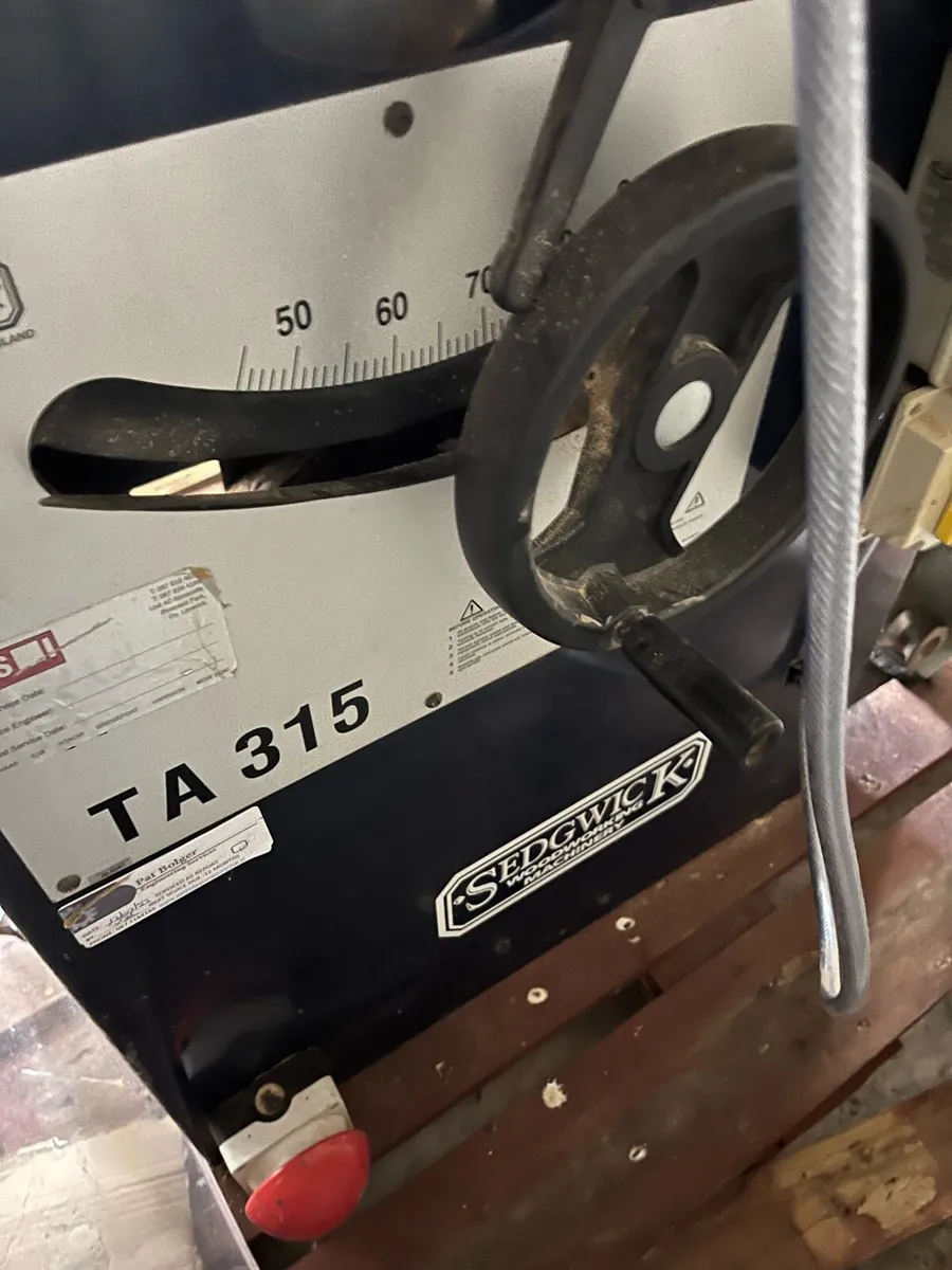 Table saw, planer/thicknesser, pillar drill - Image 3
