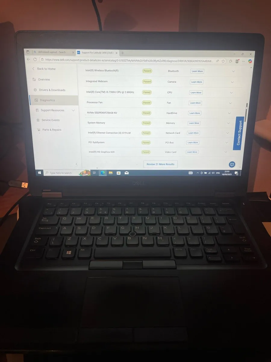Dell 5490 fast laptop - Image 1
