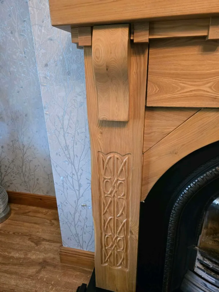 Wooden fireplace - Image 2