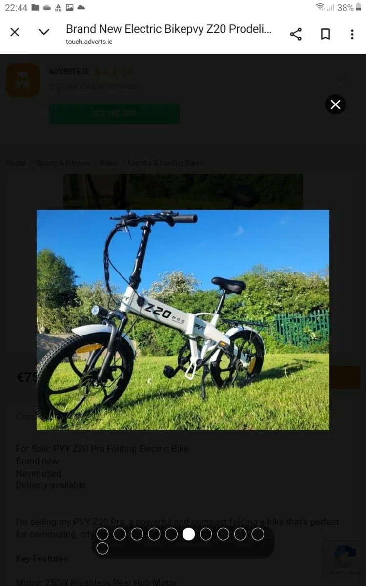BRAND NEW ELECTRIC BIKE - Image 1