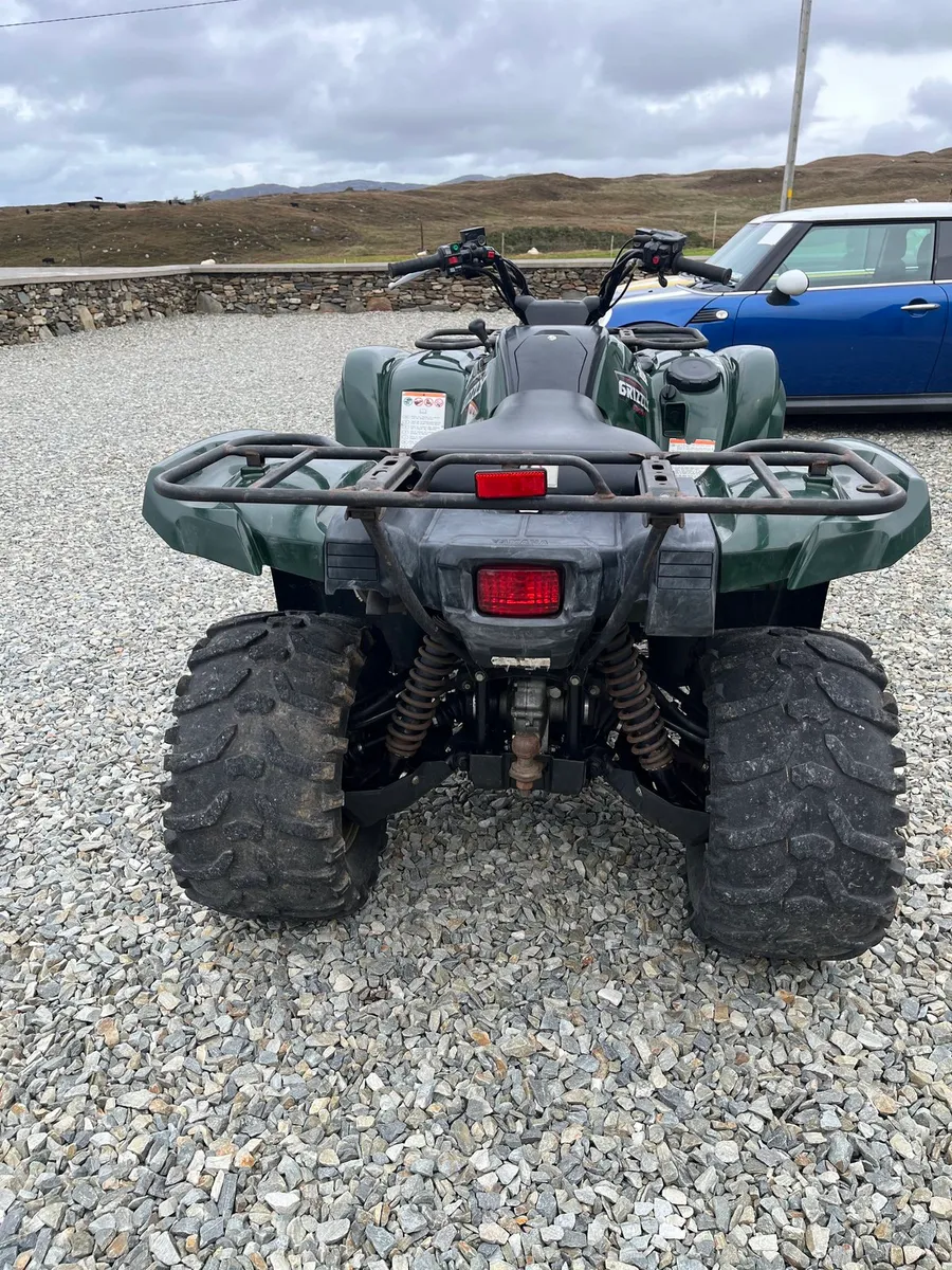 Yamaha Grizzly 550 and 6x4 tipping trailer - Image 4