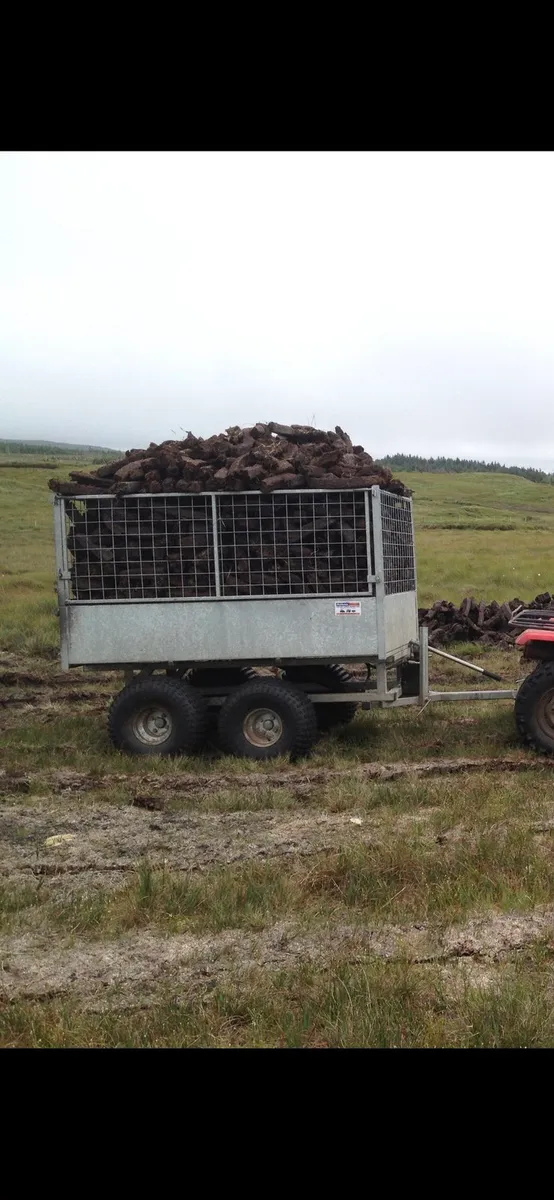 Yamaha Grizzly 550 and 6x4 tipping trailer - Image 4