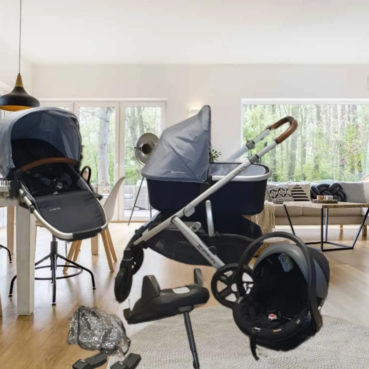 Uppababy vista travel system - Image 4