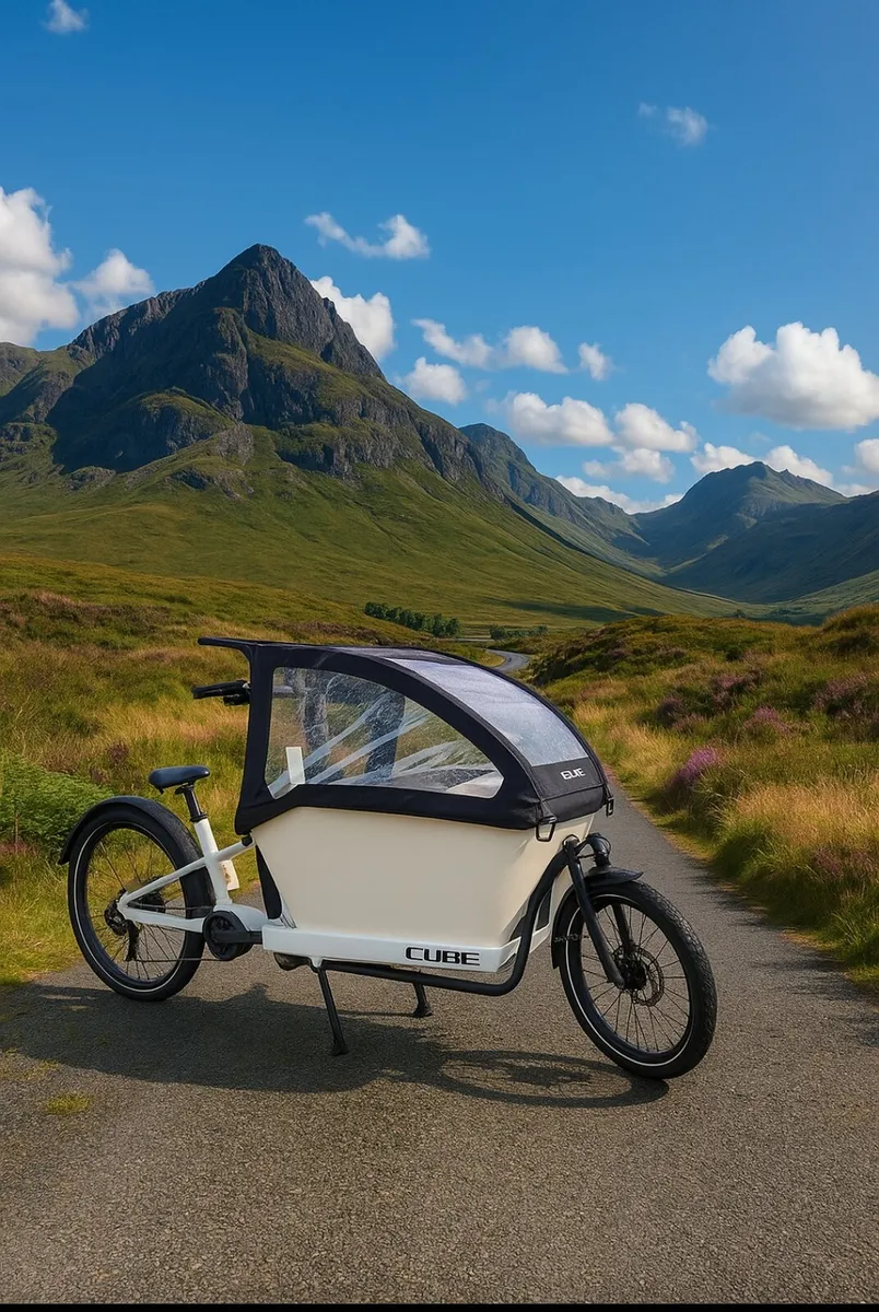 Cube cargo ebike Bosch 2 battery - Image 1