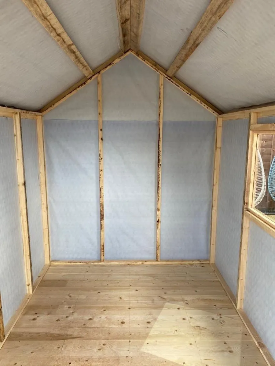 Top Quality 8ft x 6ft Tongue & Groove Garden Shed - Image 4