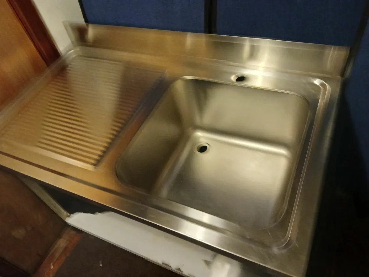 Staneless steel cabbinet sink unit complete... - Image 3