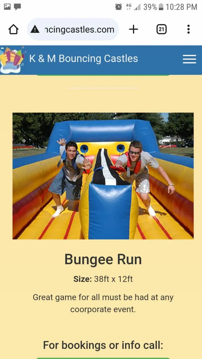 bouncy castle bounceing csstle - Image 2