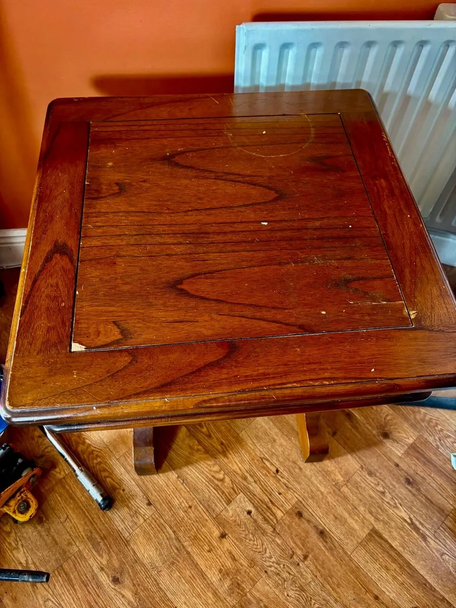 Oak coffee table - Image 2