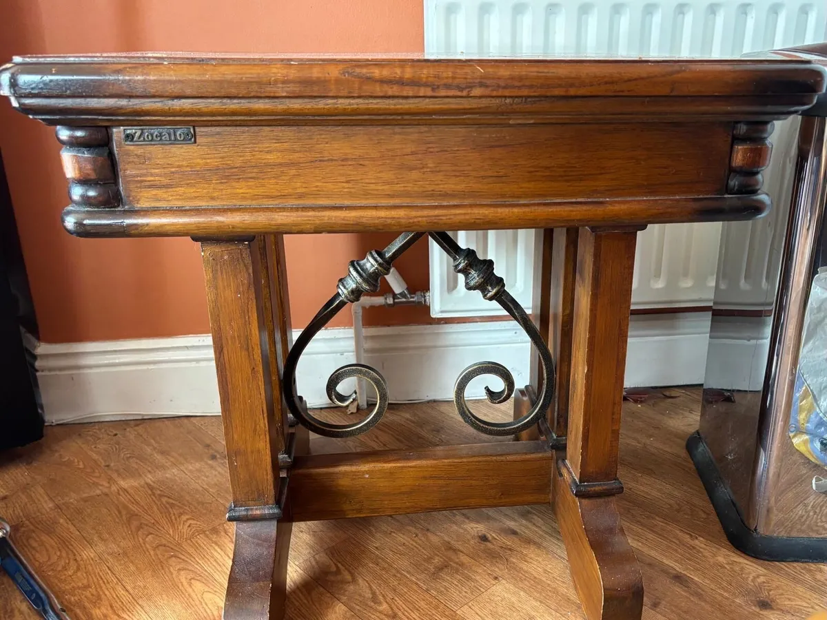 Oak coffee table - Image 3