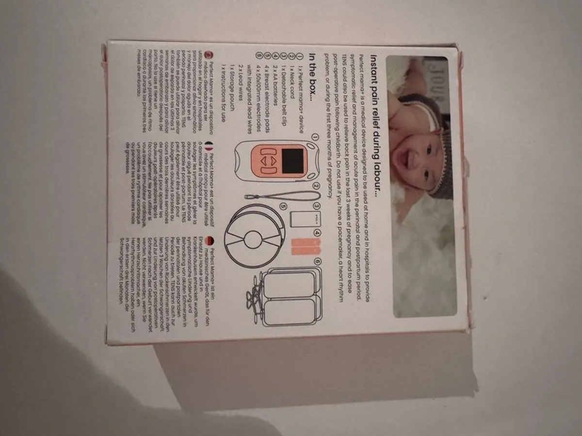 TENS machine Perfect Mama + (Brand new & Never used) - Image 4