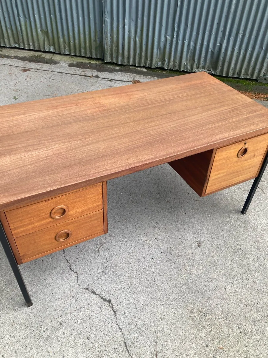 Mid Century Desk - Warehouse Open Sat 20th Sept - Image 2