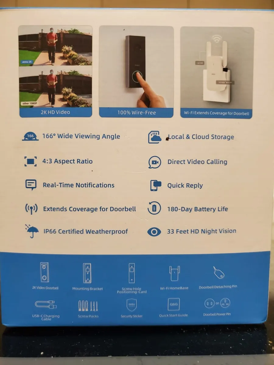 Video door bell pro and wi fi - Image 1
