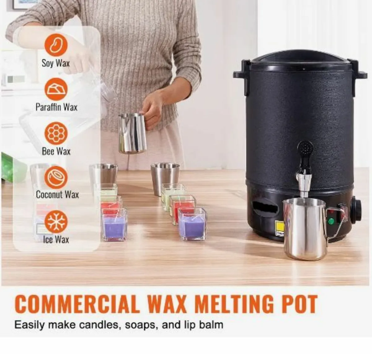 Wax Melter for Candle Making 6.5Liter - Image 2