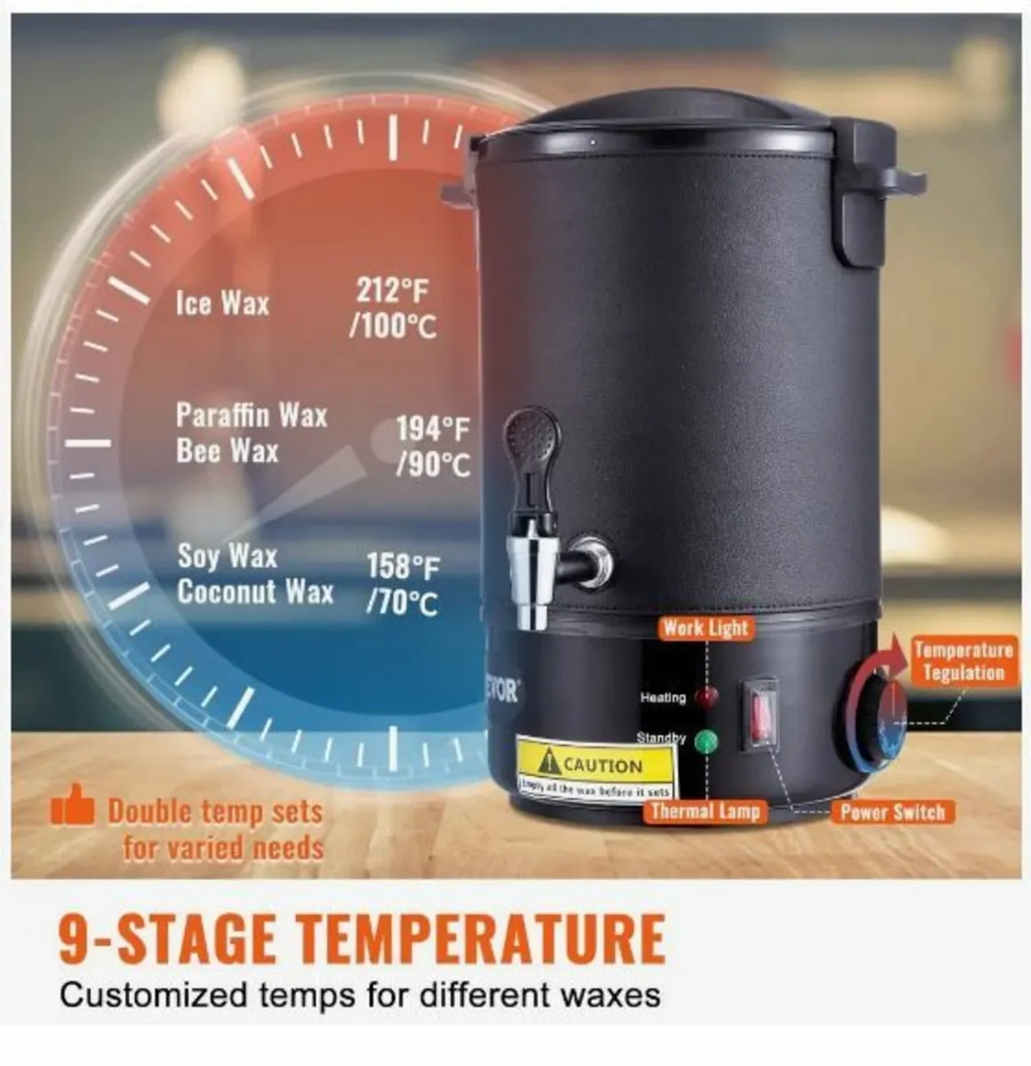 Wax Melter for Candle Making 6.5Liter - Image 4
