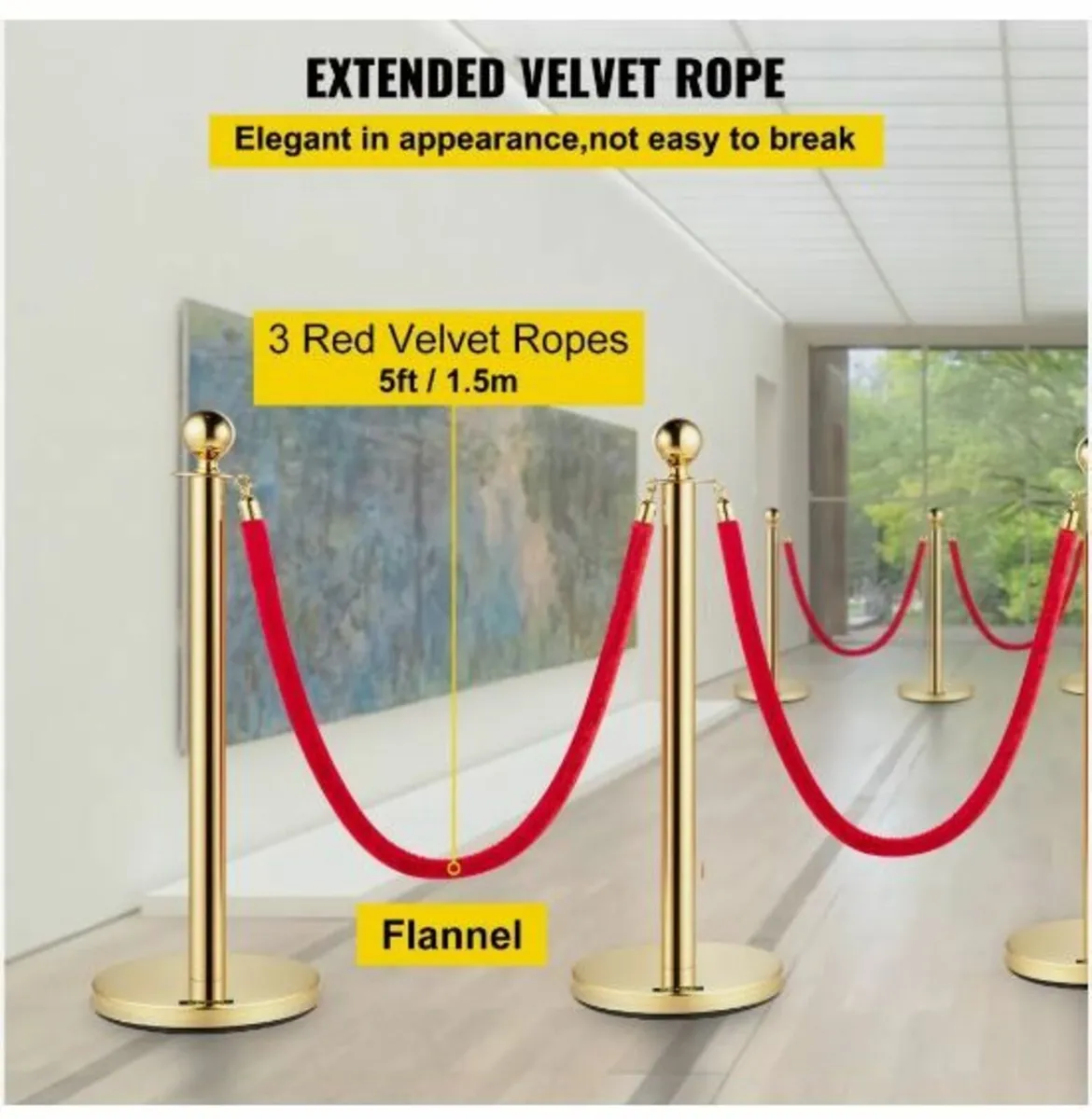 Set of 2 Gold Round Top Queue Control - Image 4