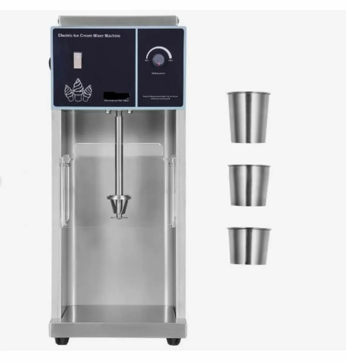Ice Cream Blender, 400W High-Speed - Image 1
