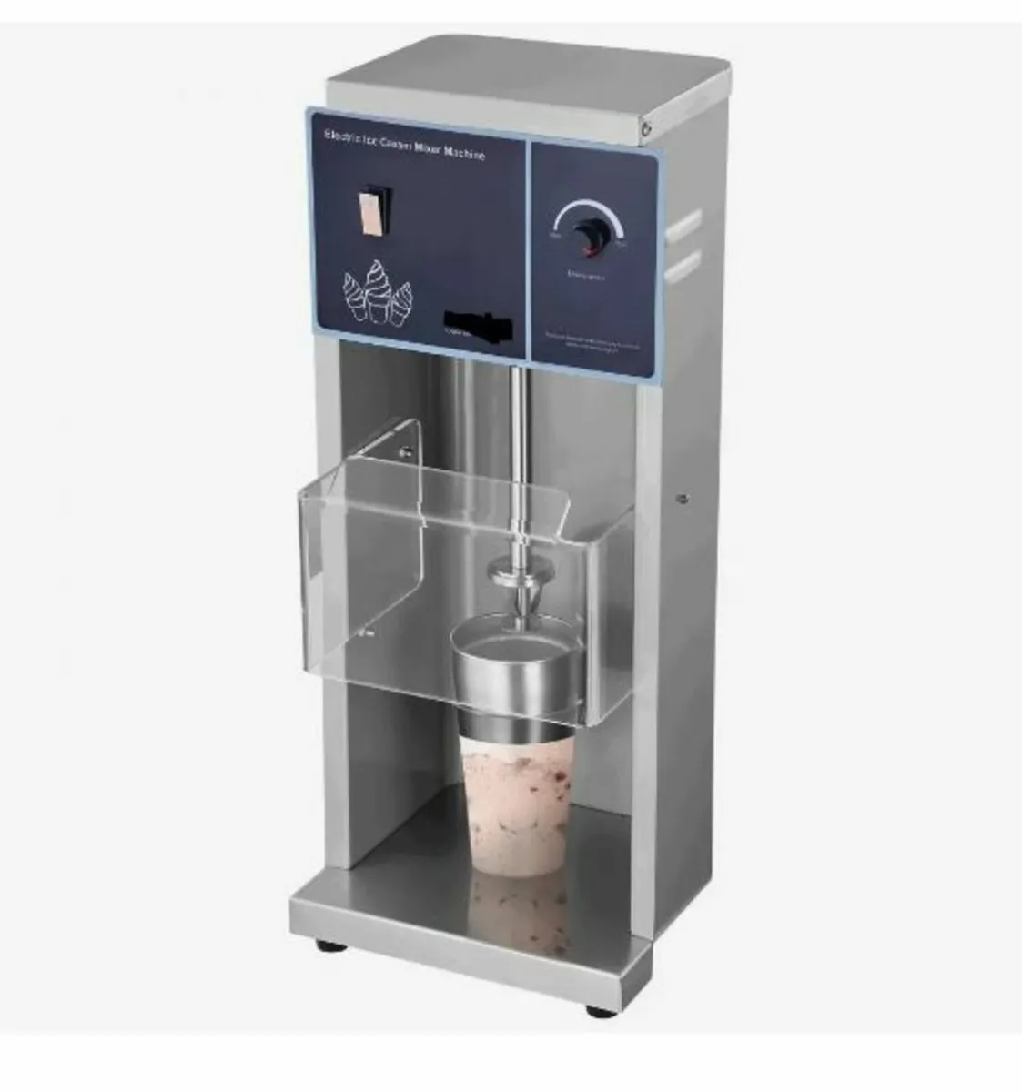 Ice Cream Blender, 400W High-Speed - Image 4