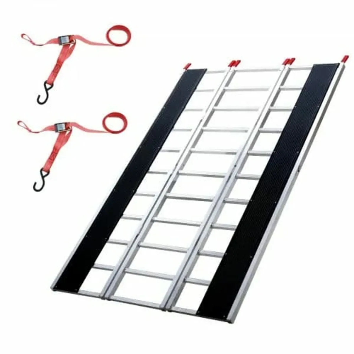 Tri-Fold Loading Ramp, 2160 x 1375 mm, Non-Slip Al - Image 1