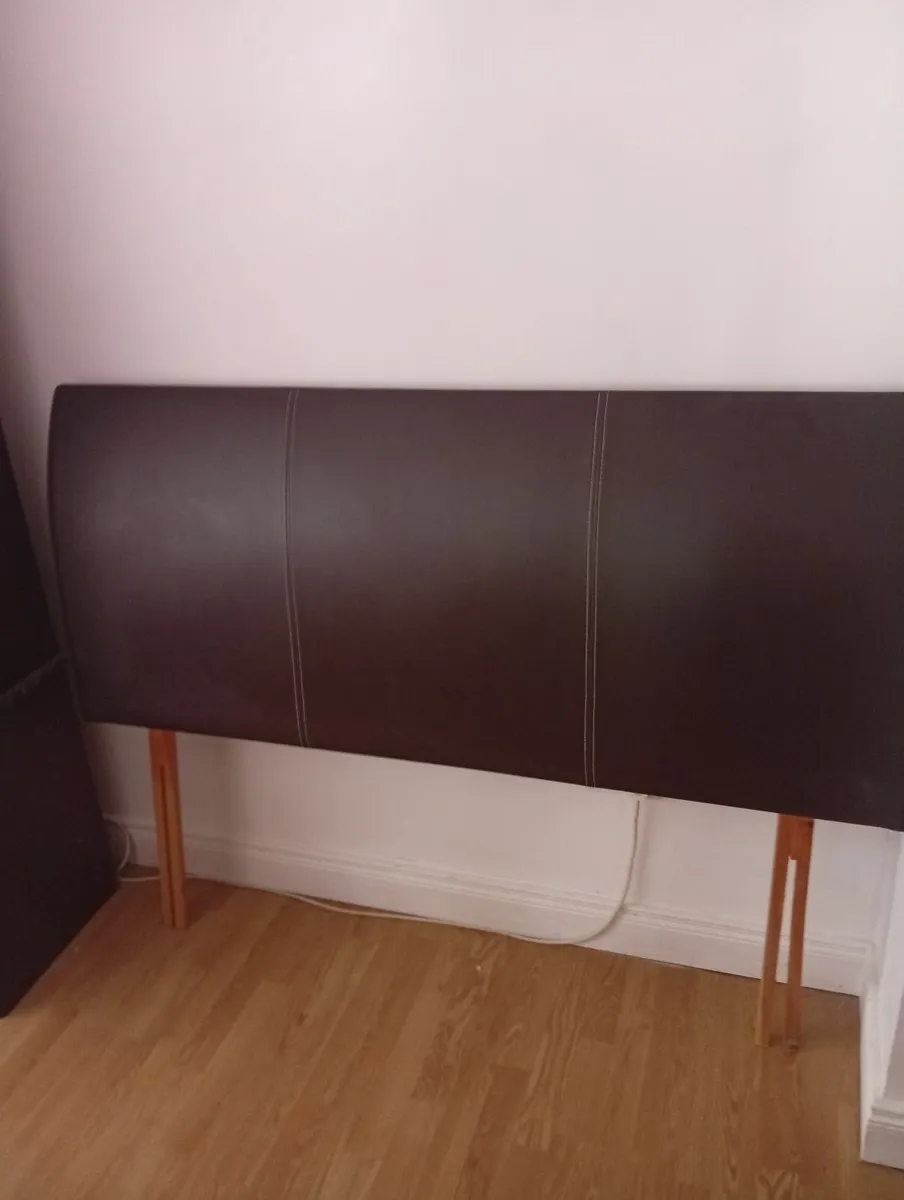 Quality Leather King Size headboard - Image 1