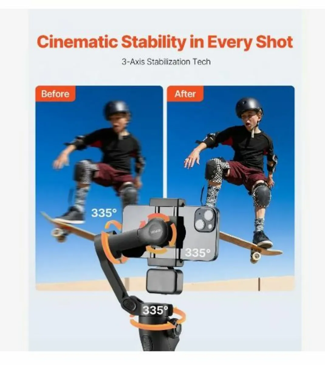 Gimbal Stabilizer for Smartphone - Image 4