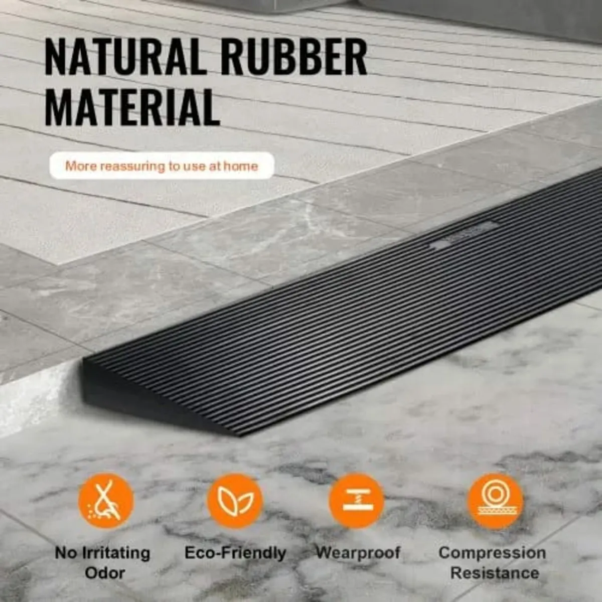 1.6" Rise Cuttable Threshold Ramp for Sweeping Rob - Image 2