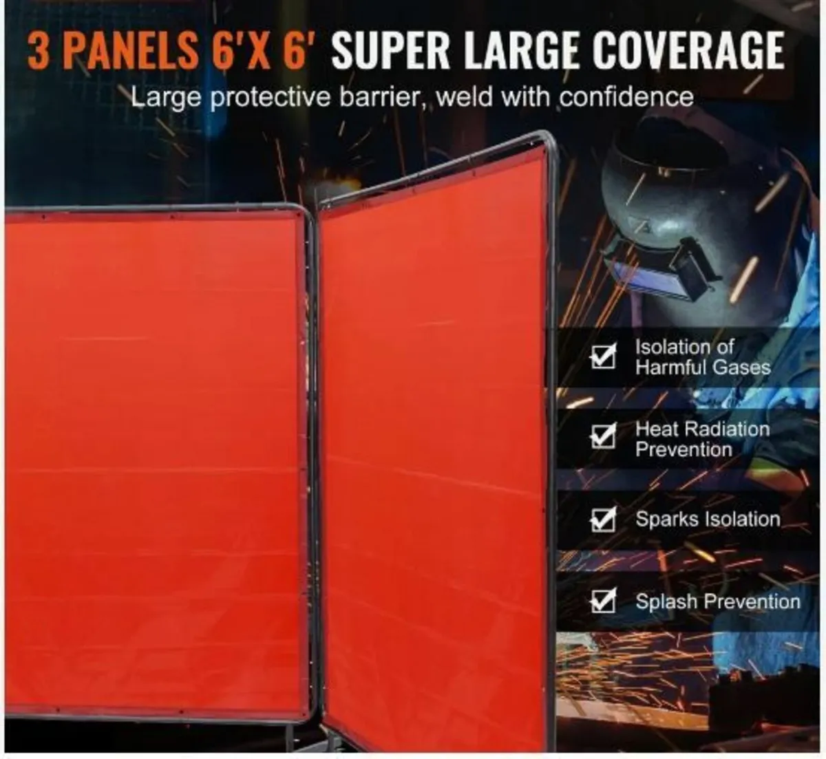 Welding Screen with Frame - Image 2