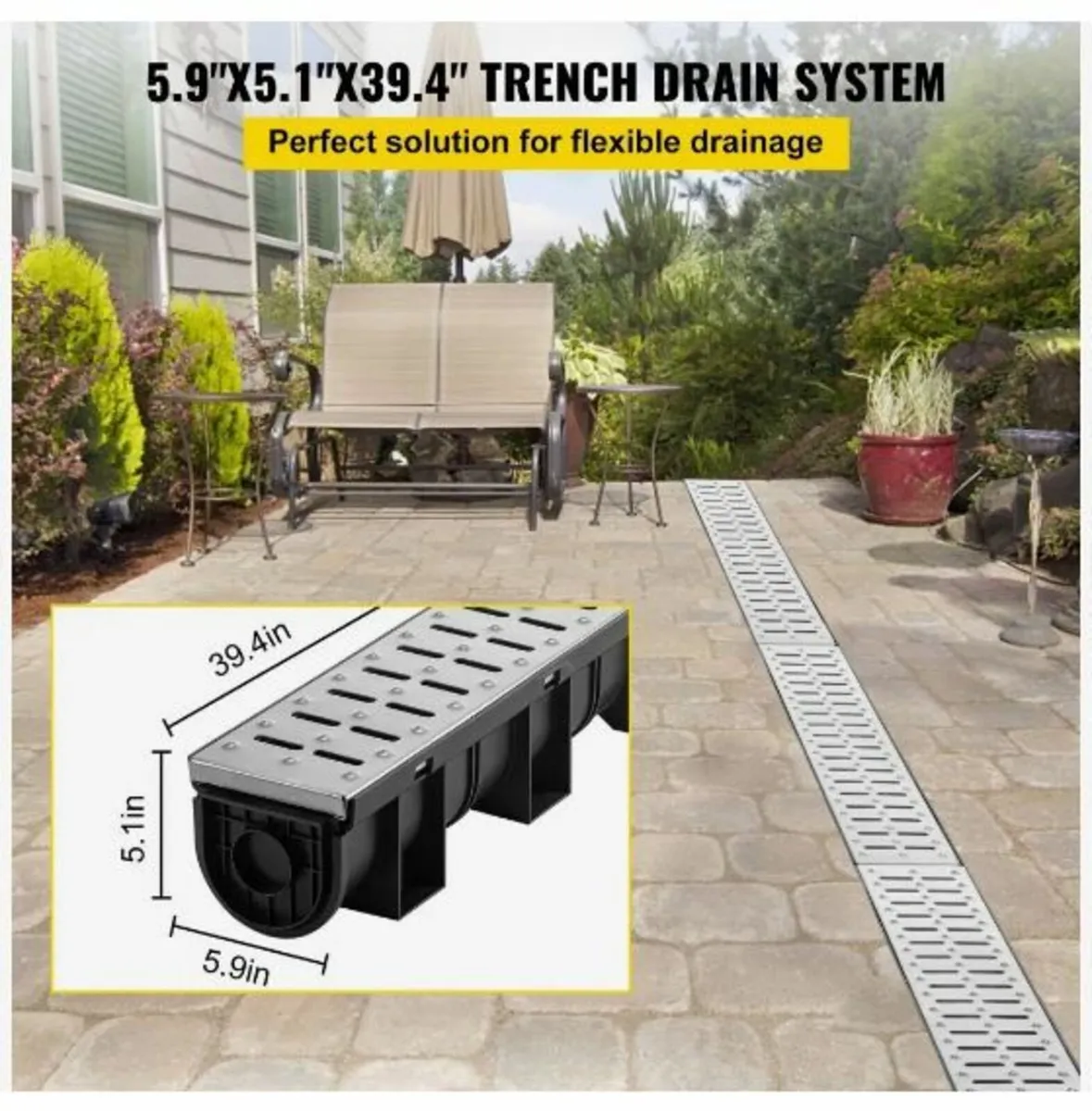 Trench Drain System, Channel Drain - Image 2