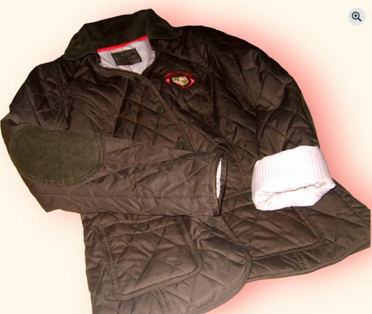 New & Perfect Vintage Denim & Co Padded Jacket - Image 1