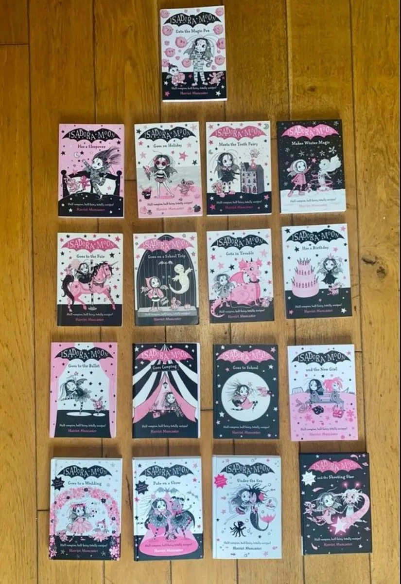 16 Isodora Moon Books - AS NEW - plus 1 FREE
