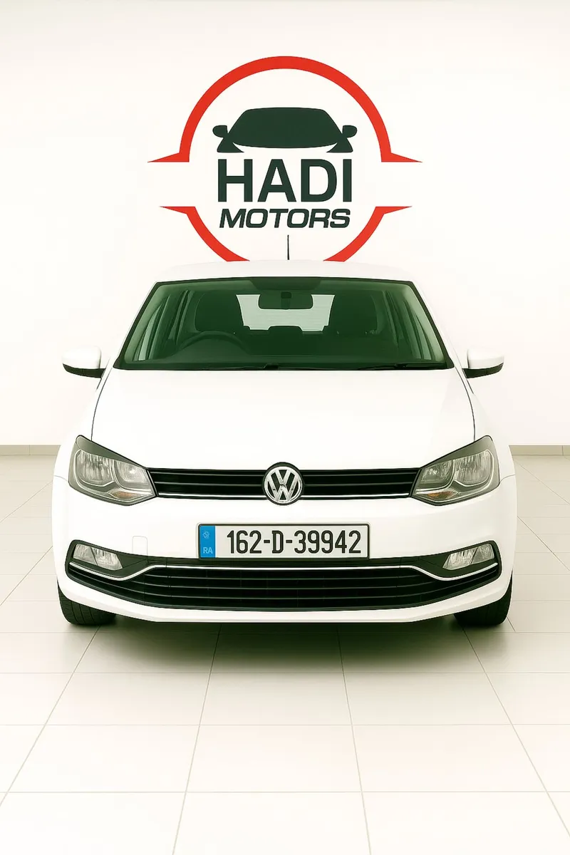VOLKSWAGON POLO 2016 WHITE - Image 1