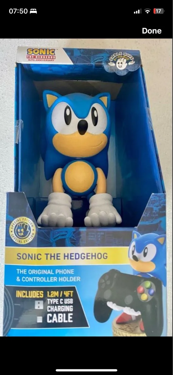Sonic Phone & Control Holder - Image 1