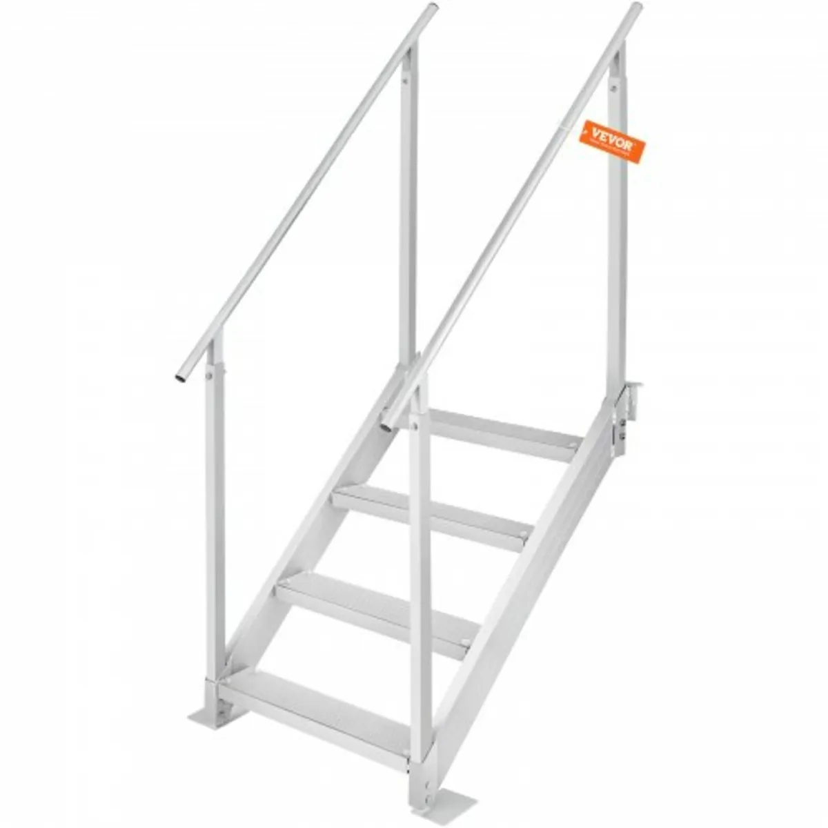 Dock Ladder 4 Step, Dock Stairs 30''-38'' Adjustab - Image 1