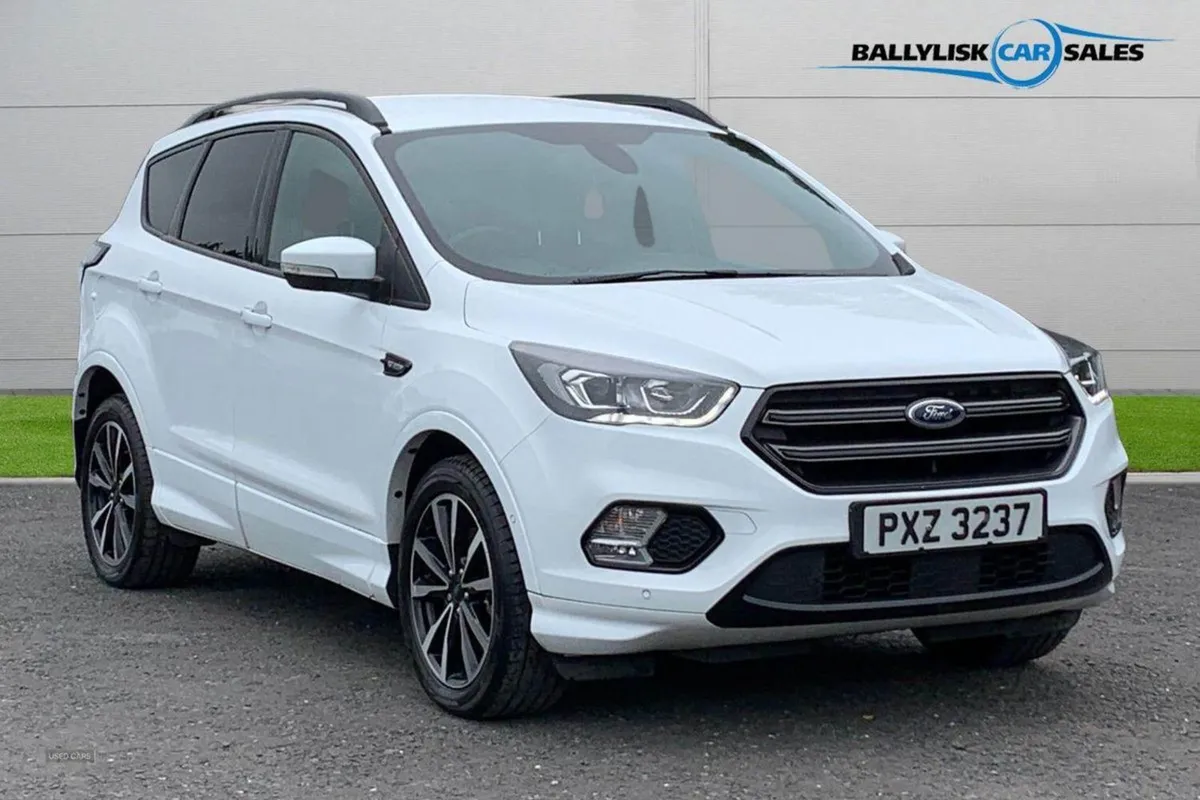 Ford Kuga 2.0 Tdci 150PS St-line in White With 84K - Image 1