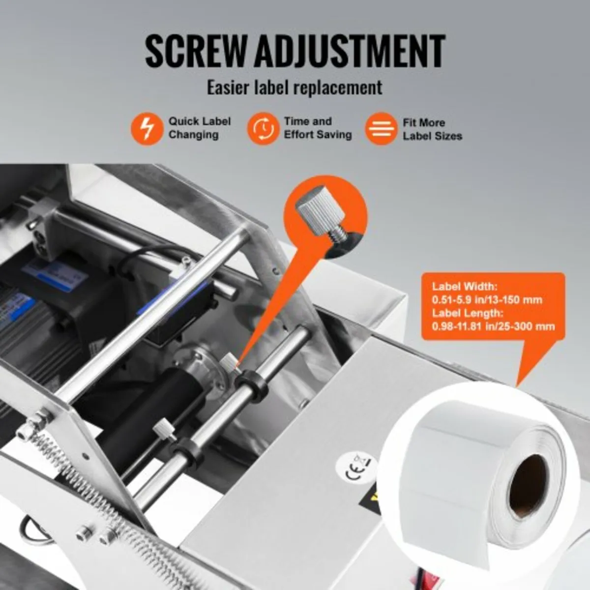 Semi-Automatic Round Labeling Machine, 20-50pcs/mi - Image 4