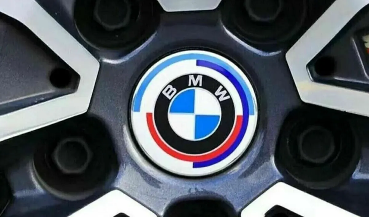 BMW 50th Anniversary Caps (56mm) FREE POST - Image 1