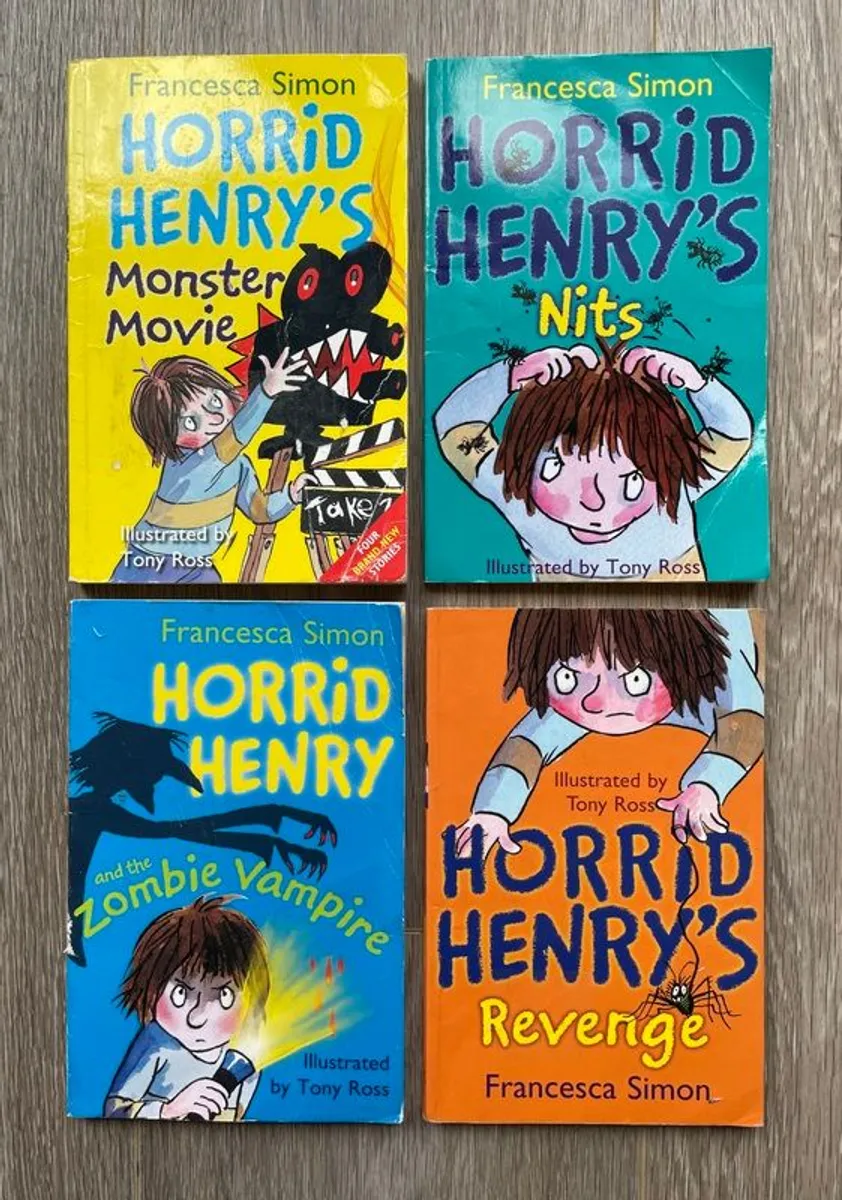 Dog Man Books plus FREE 4 Horrid Henry Books - Image 2