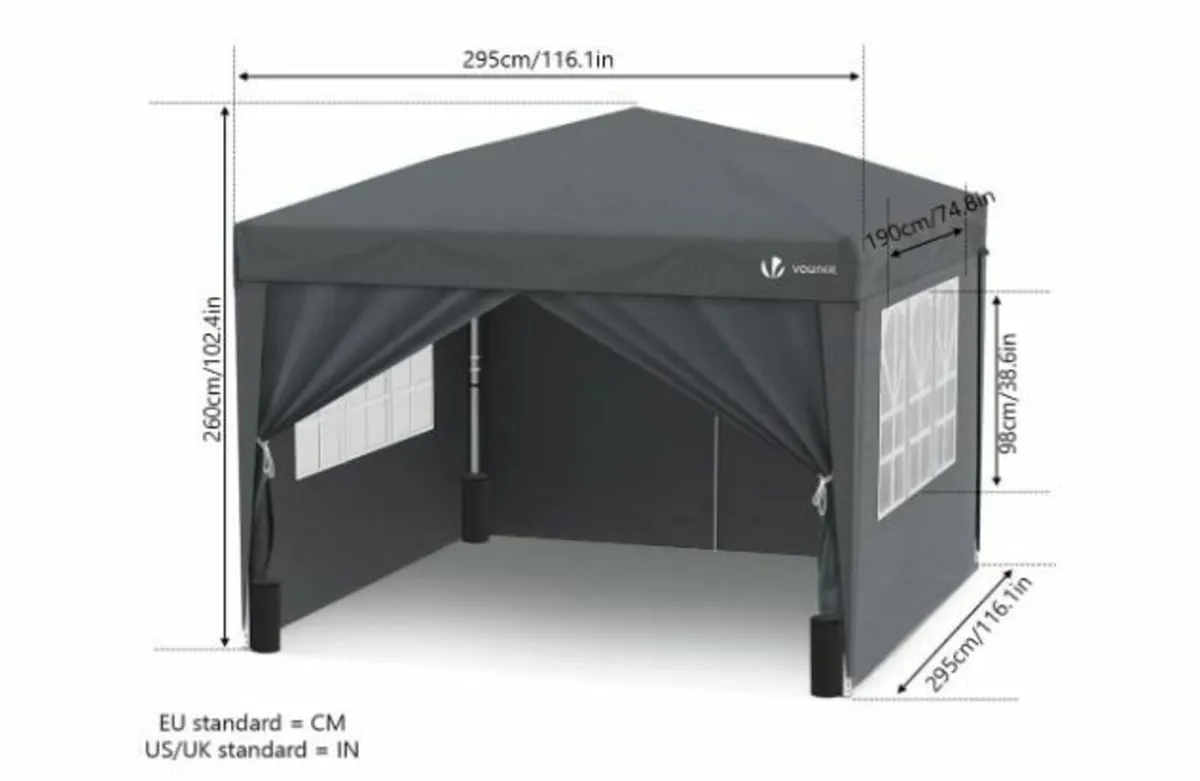 gazebo 3x3m - Image 4