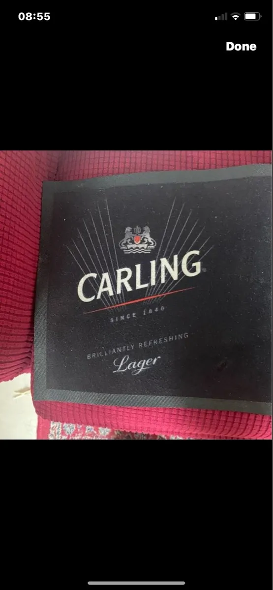 Large Carling Bar Runner/ Drip Mat - Image 1