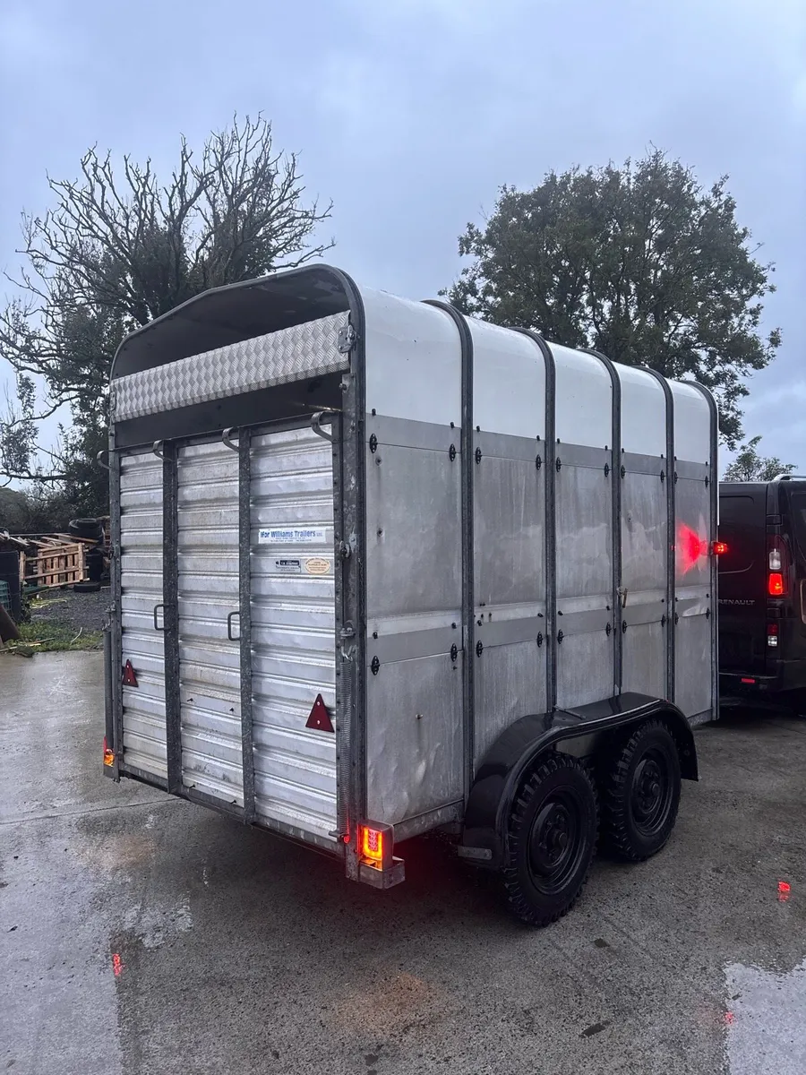 10x6 Ivor Williams livestock trailer - Image 2